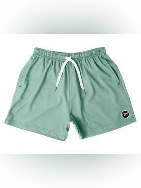 ❤️ 2/$37 COVE Seafoam Active Athlete Swim unlined Hybrid Shorts $48